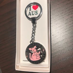 Rotary kangaroo keychain